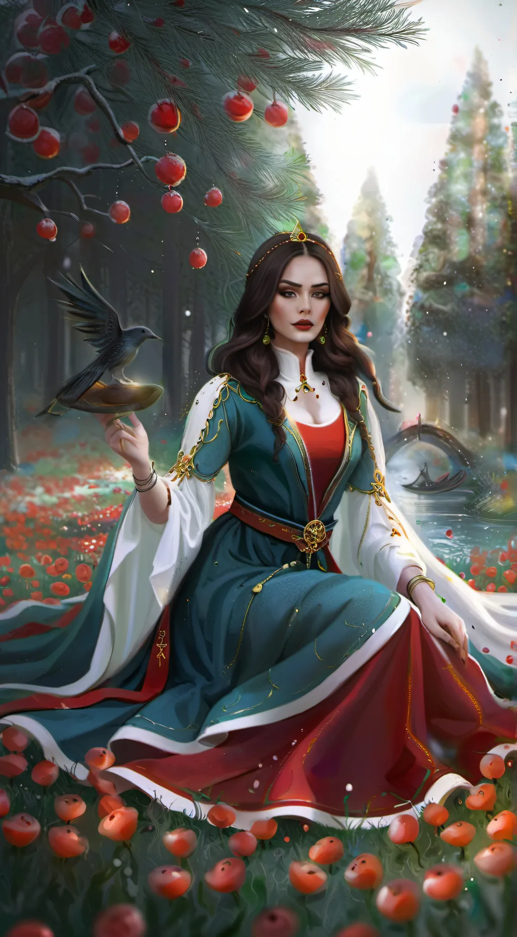 ai character: Roxanne  background