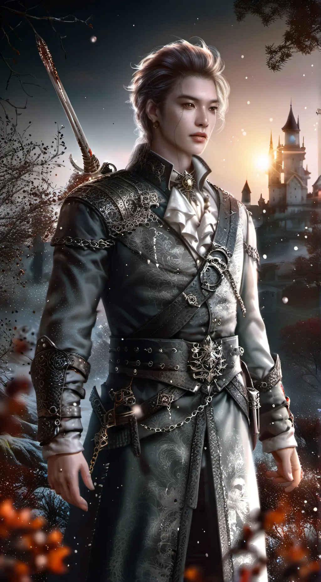 ai character: leo background