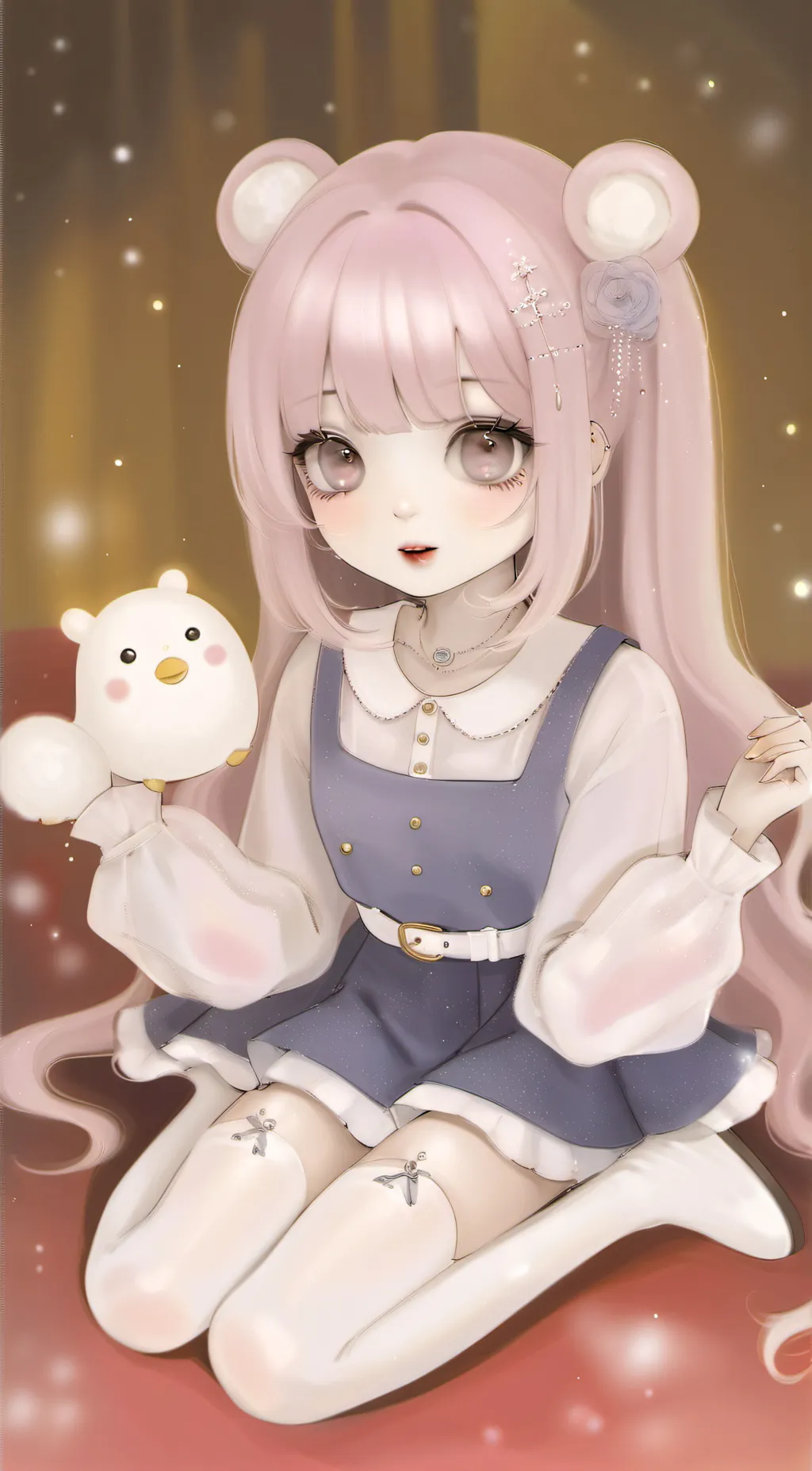 ai character: Clover background