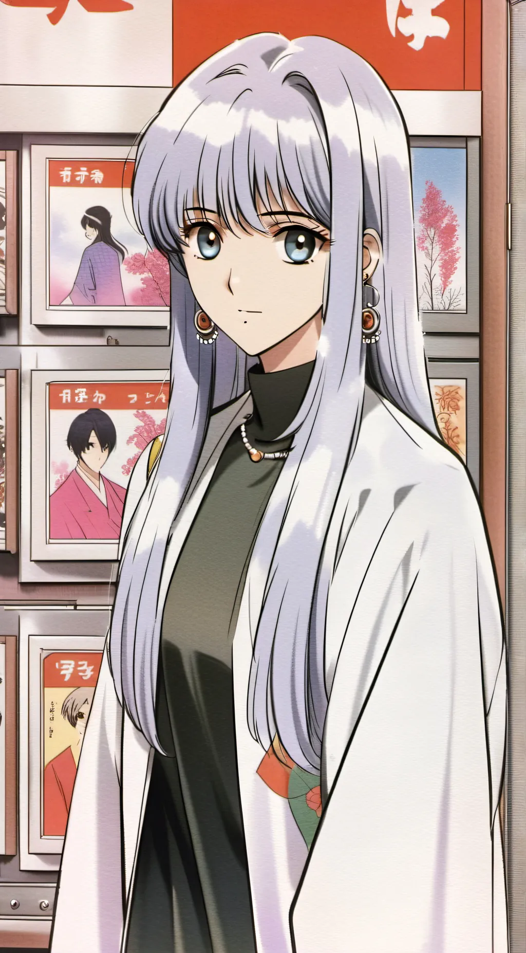 ai character: Lisa goesia background