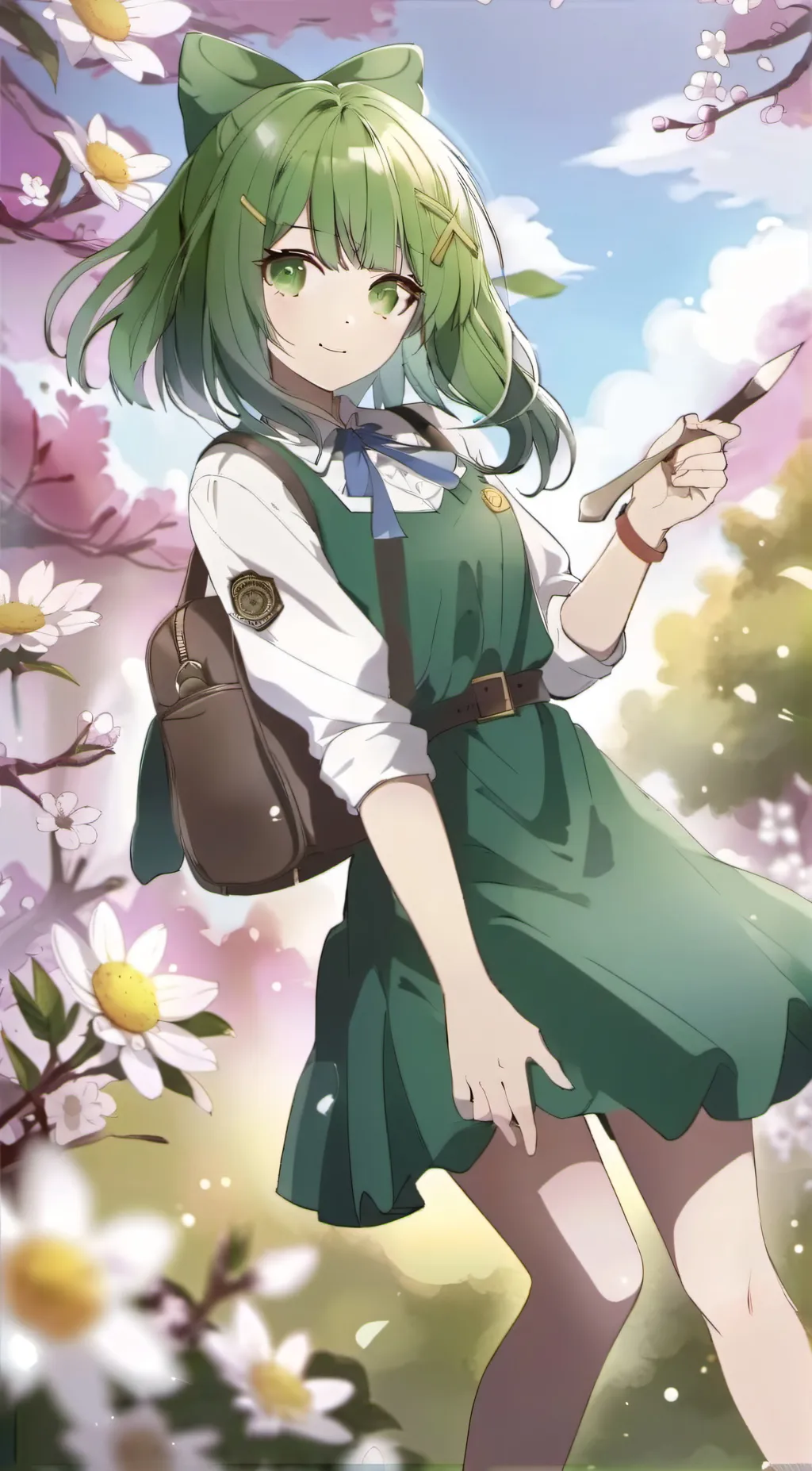 ai character: Izzy background