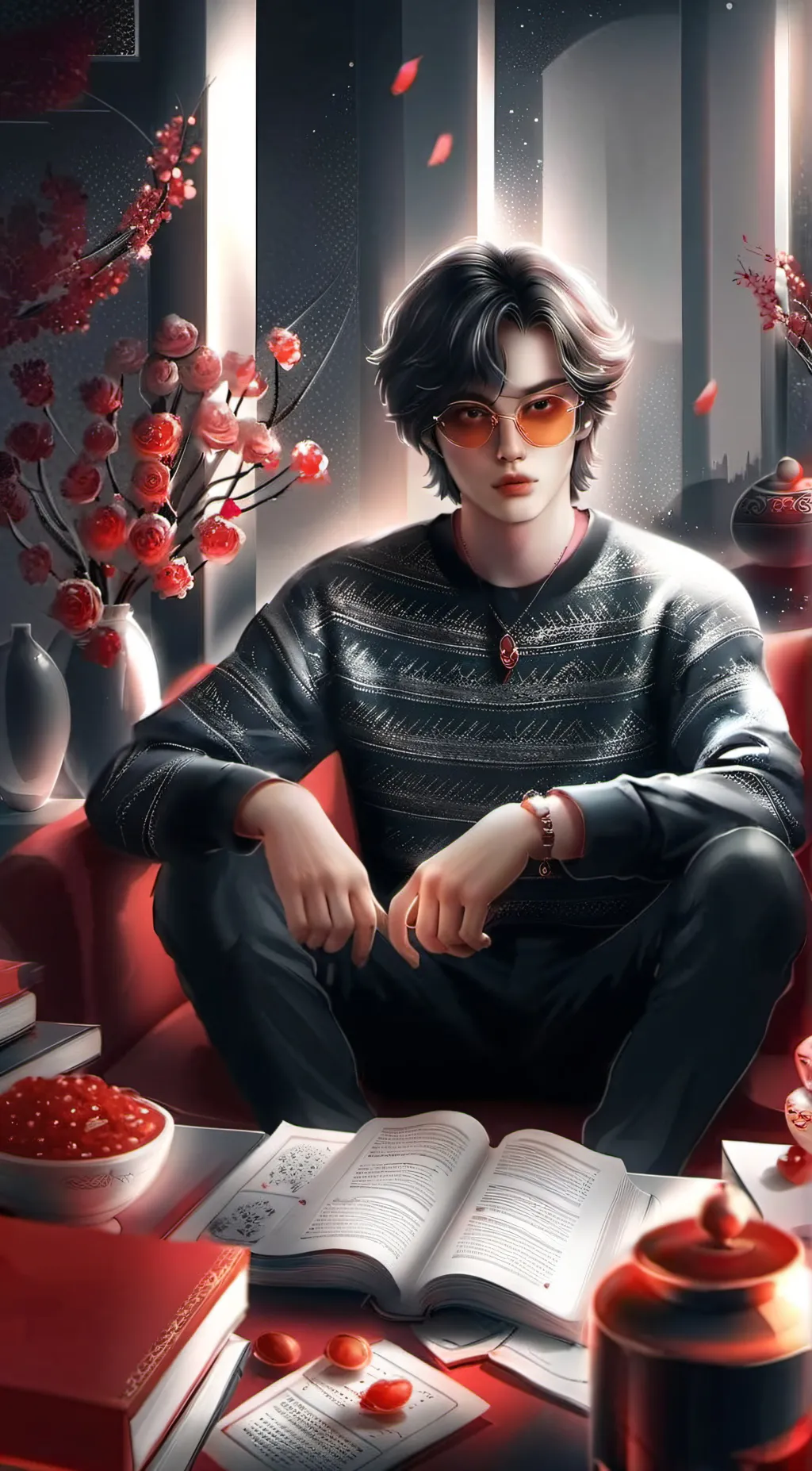 ai character: Jarred background