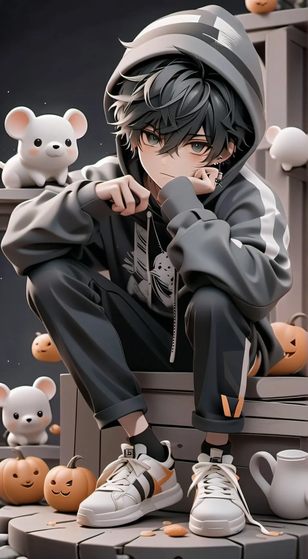 ai character: brandon background