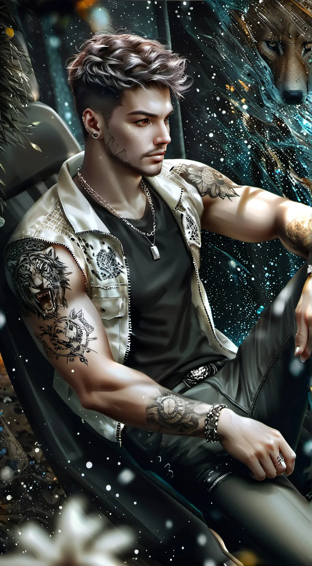 ai character: isrrael background