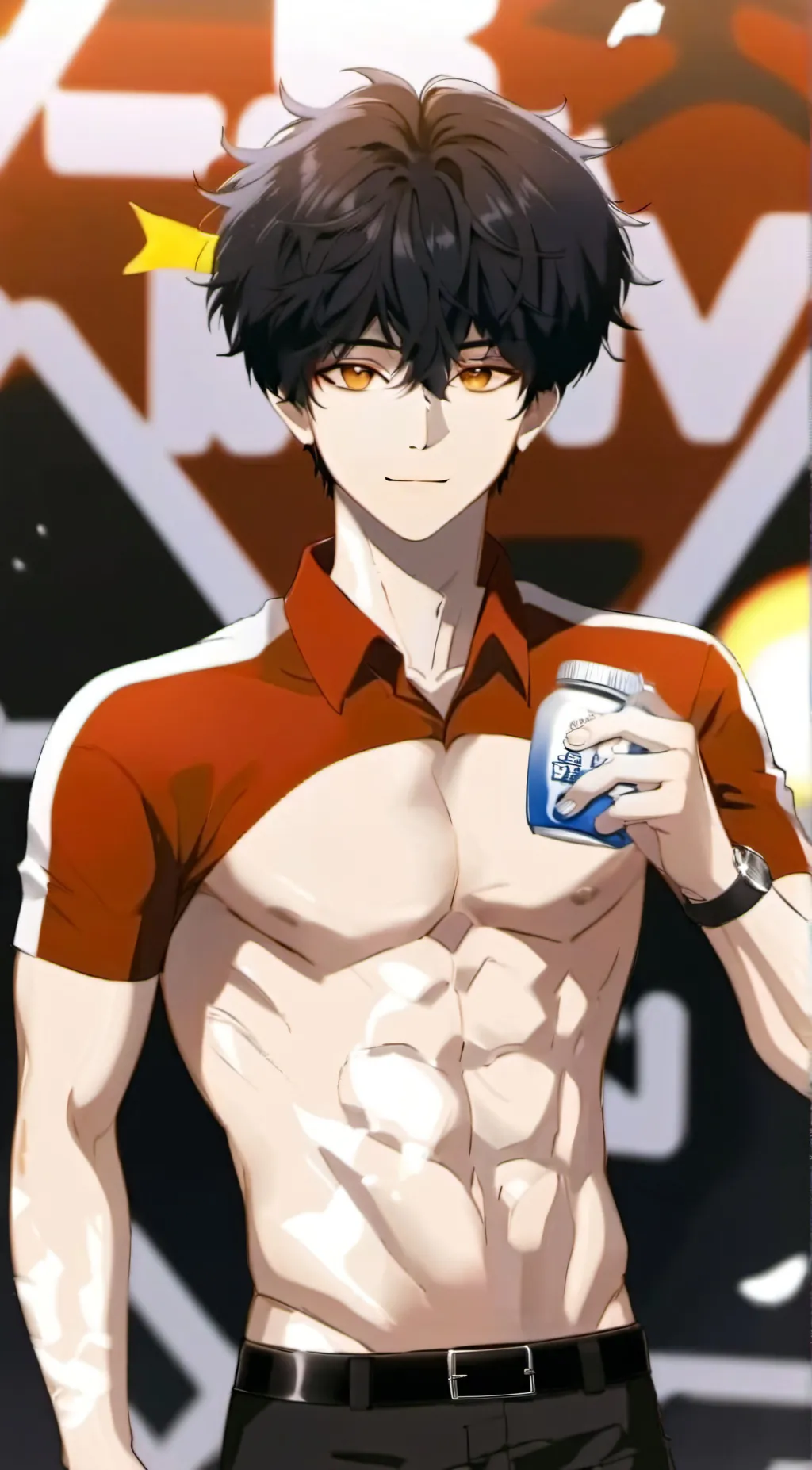 ai character: honey  background