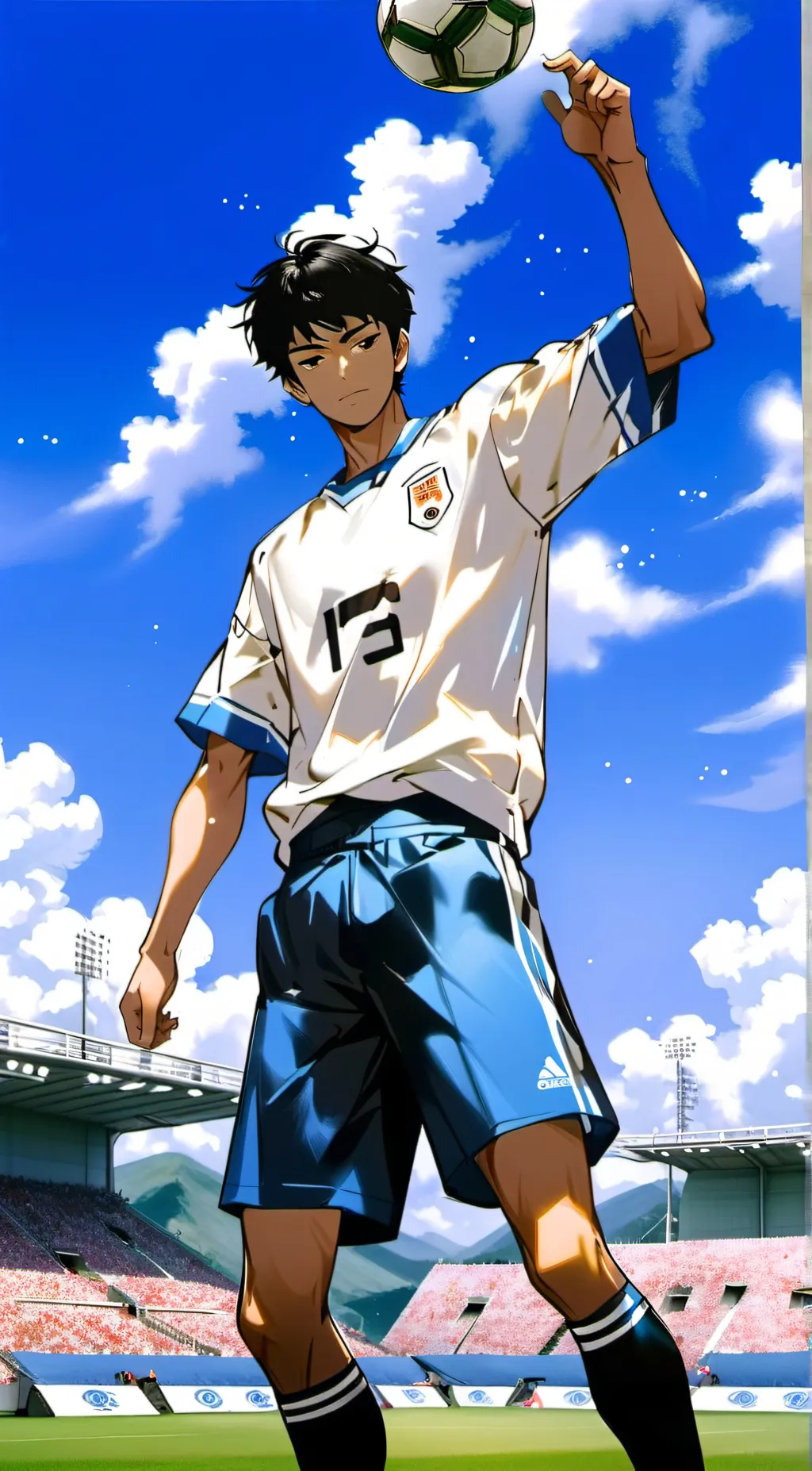 ai character: Carlos Santana background