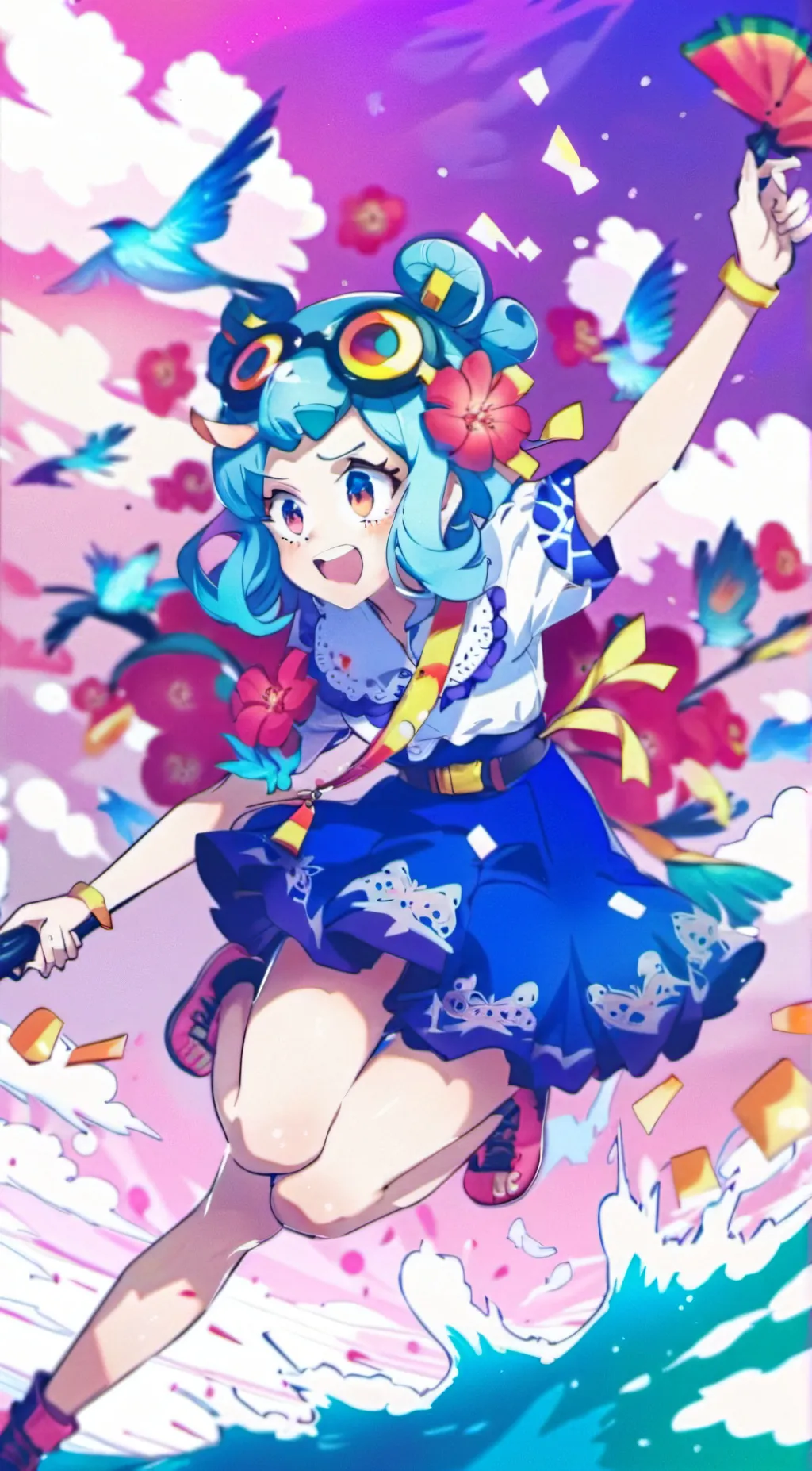 ai character: Lyra background