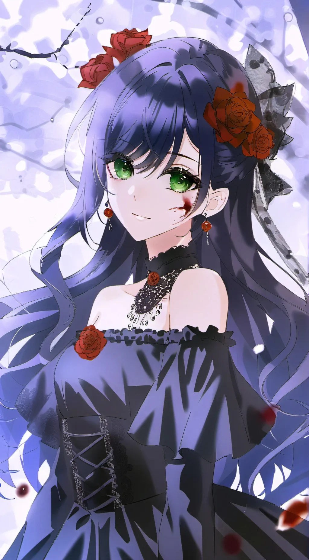 ai character: Queen Aurora background