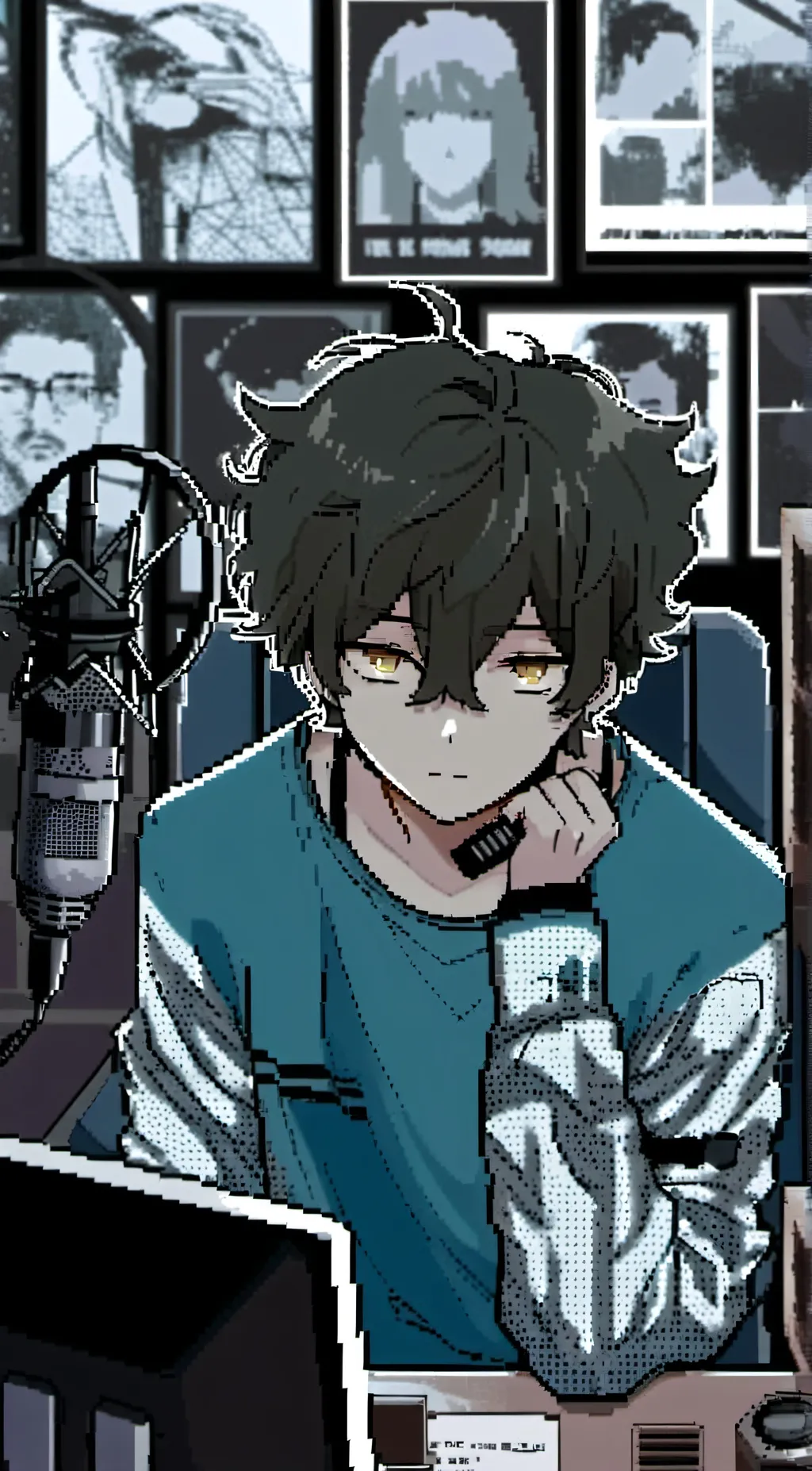 ai character: Kaden Echo background