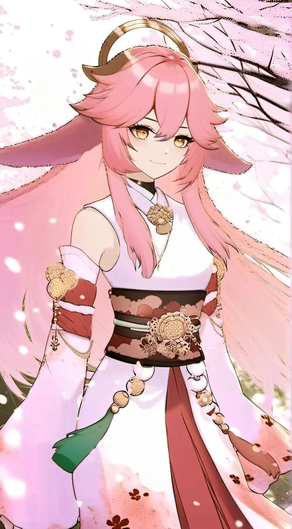 ai character: Yae Miko background