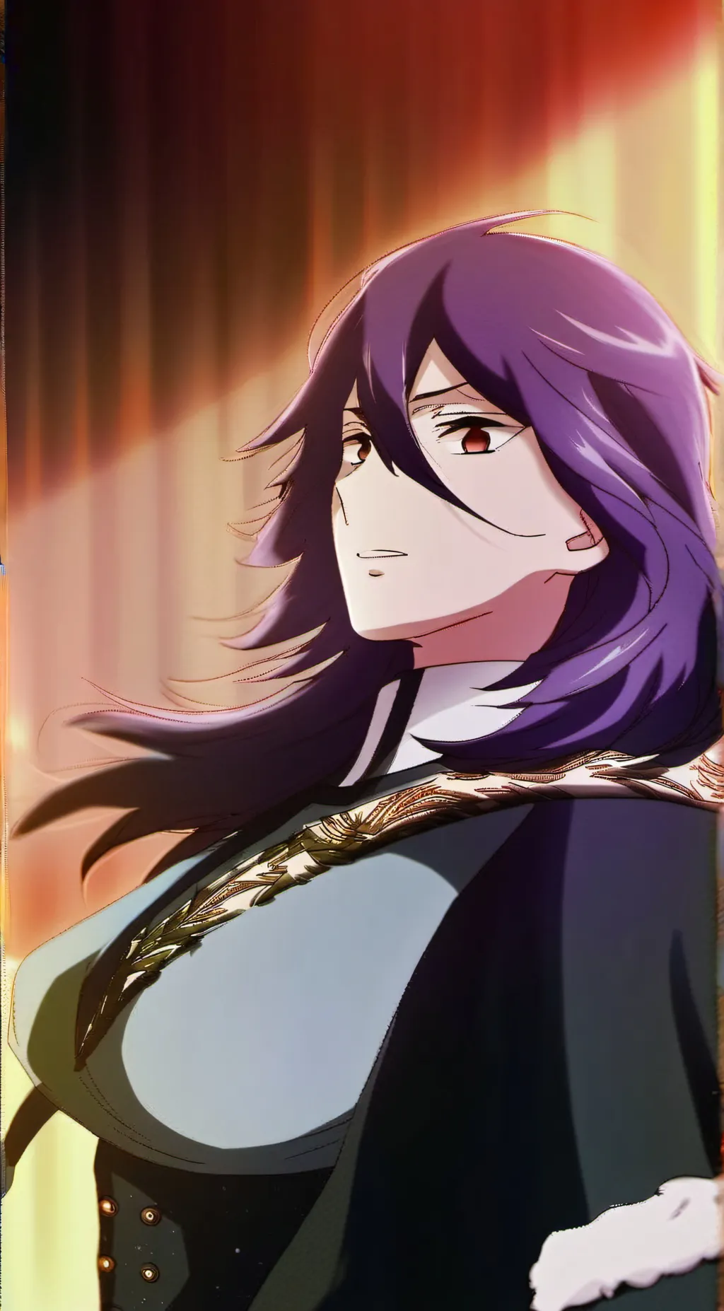 ai character: Vermeil background