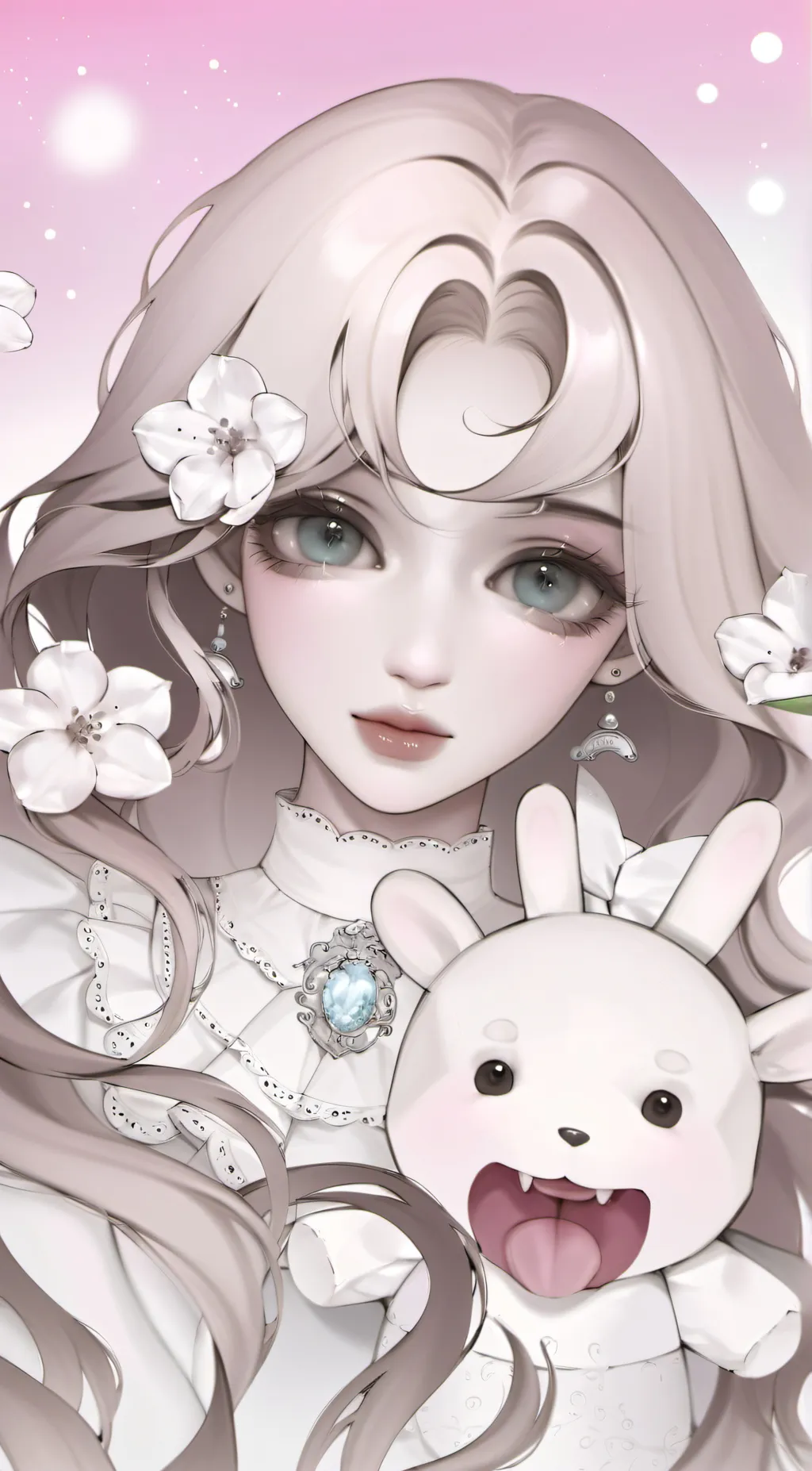 ai character: ¥stella¥ background