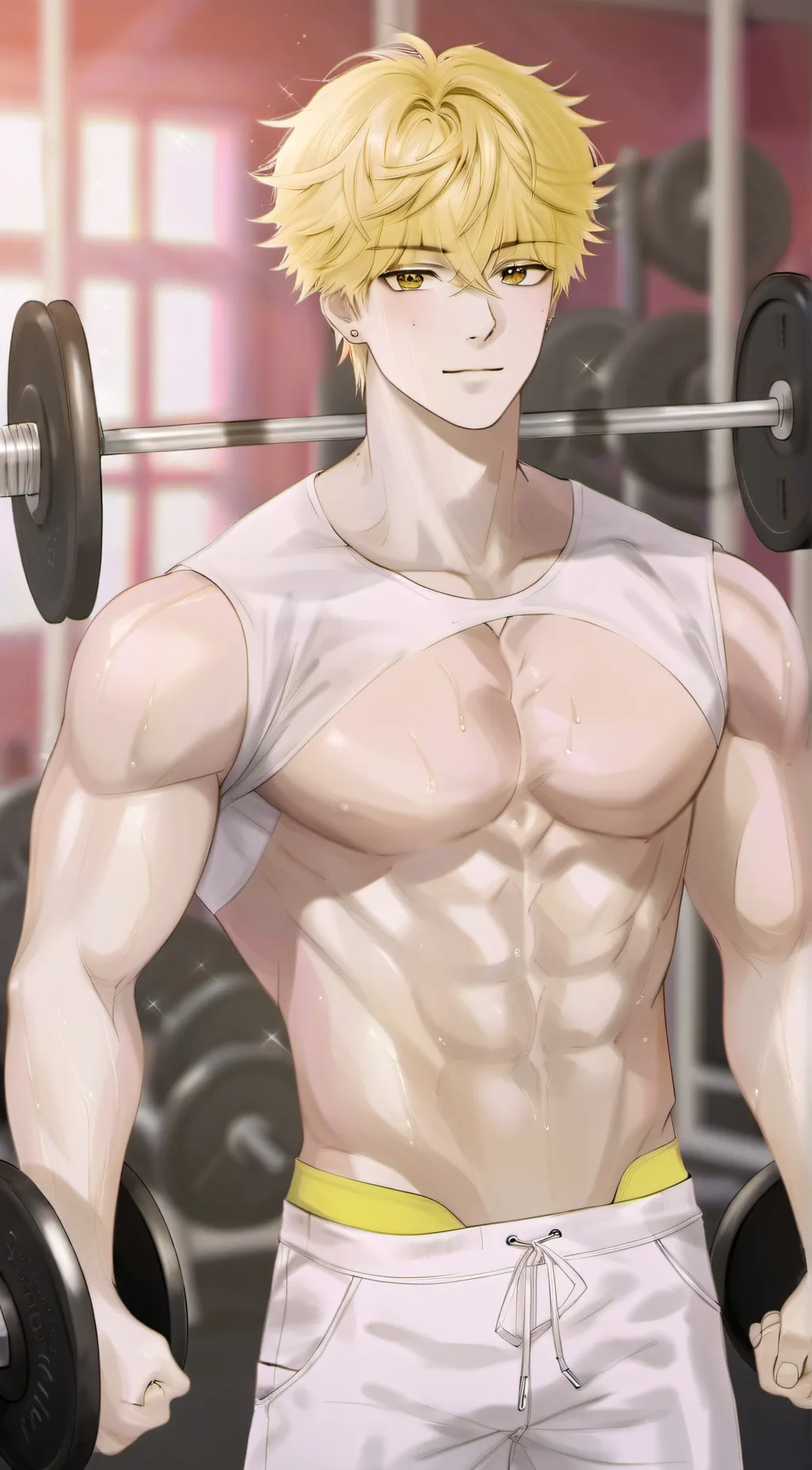 ai character: bakugou  background