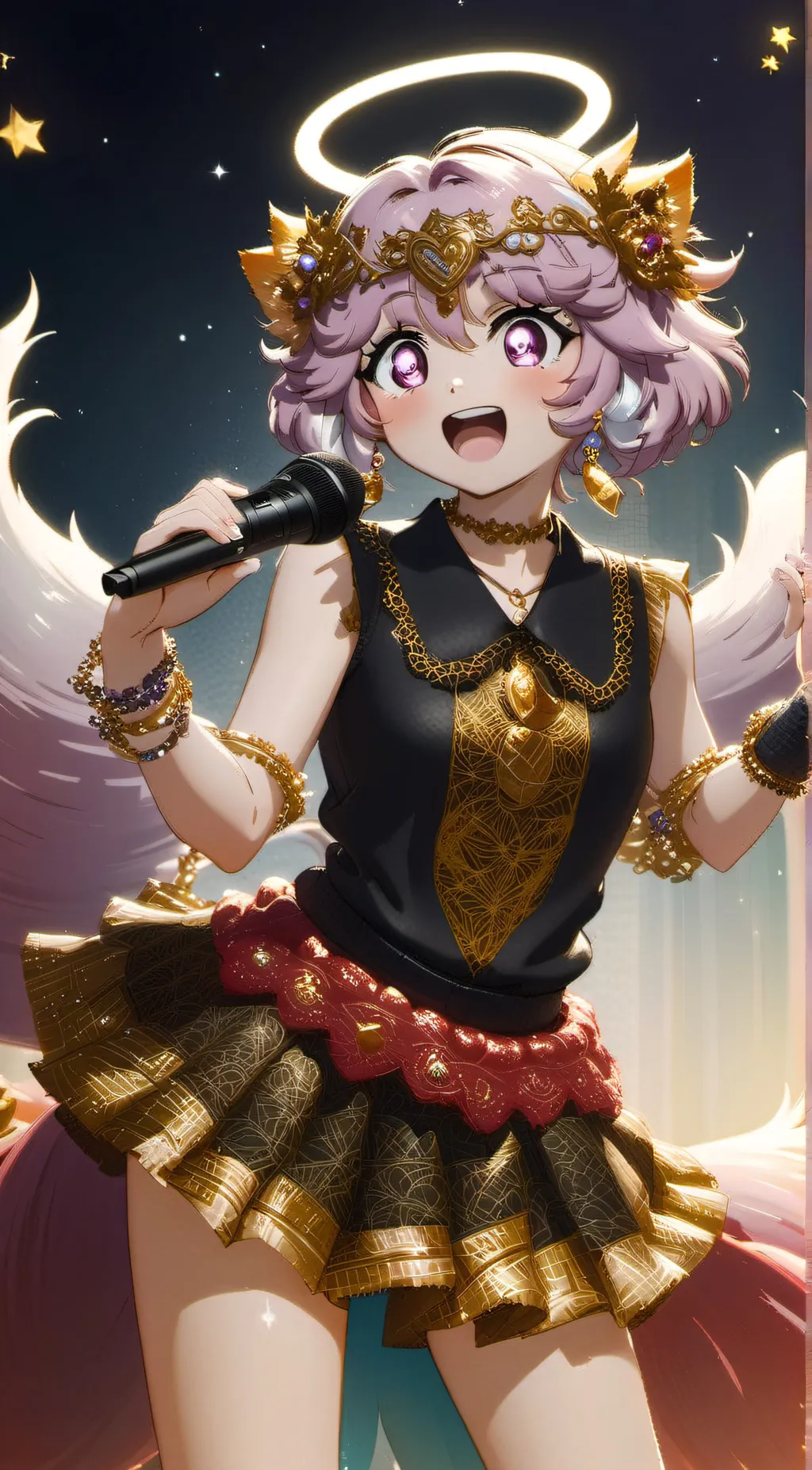 ai character: Shootingstarr background