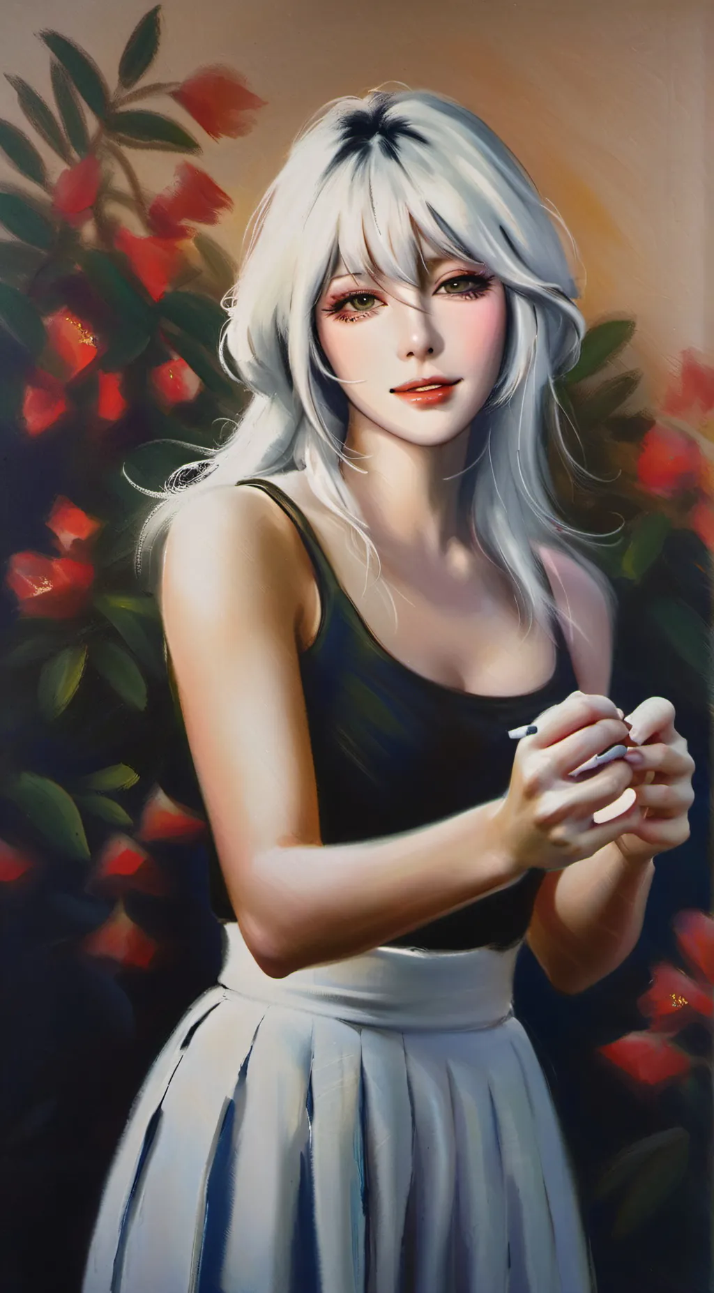 ai character: km background