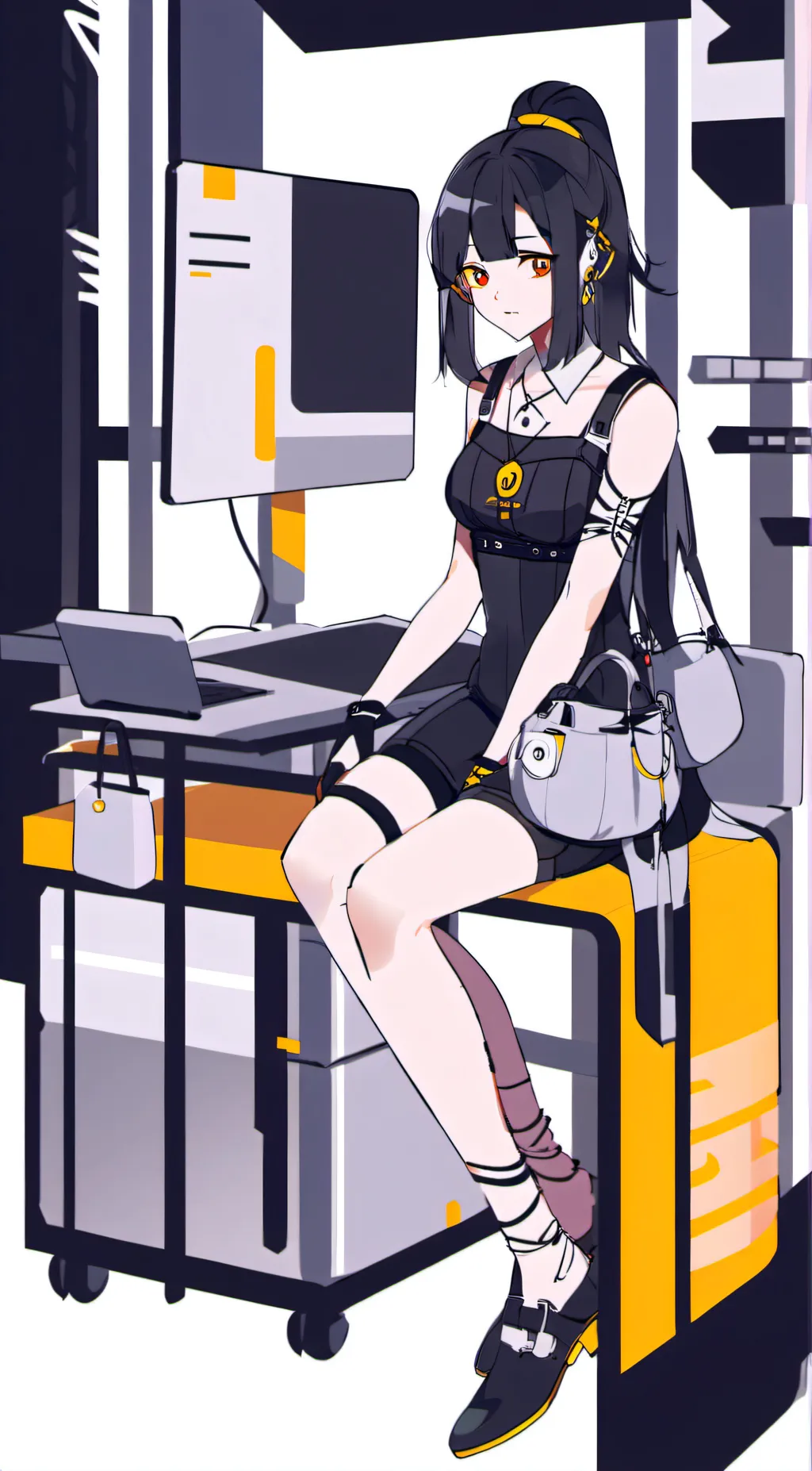 ai character: tanjiro+zenitsu background