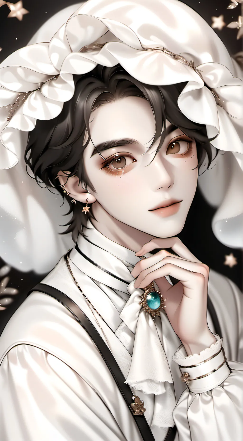 ai character: adums background