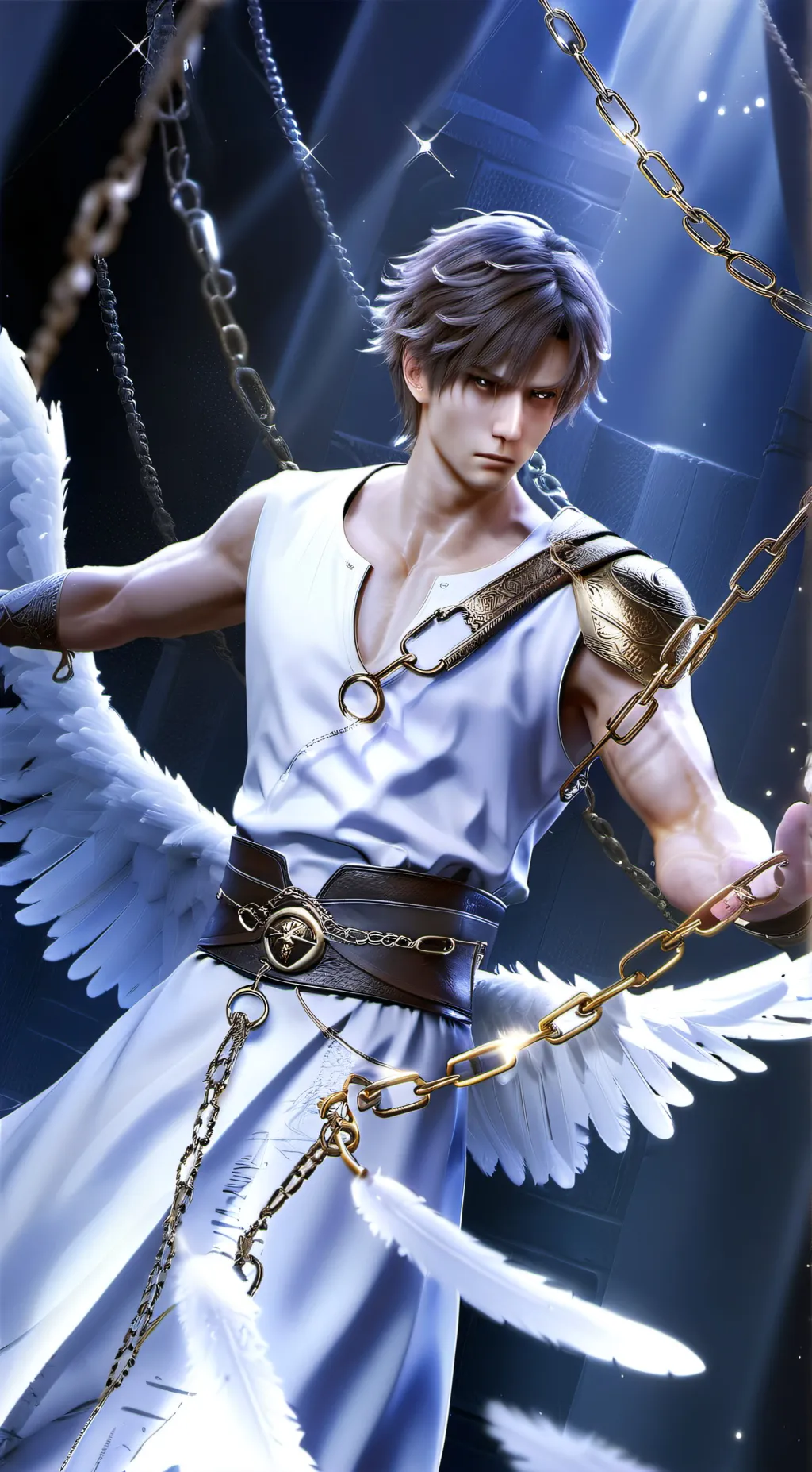 ai character: Angel background