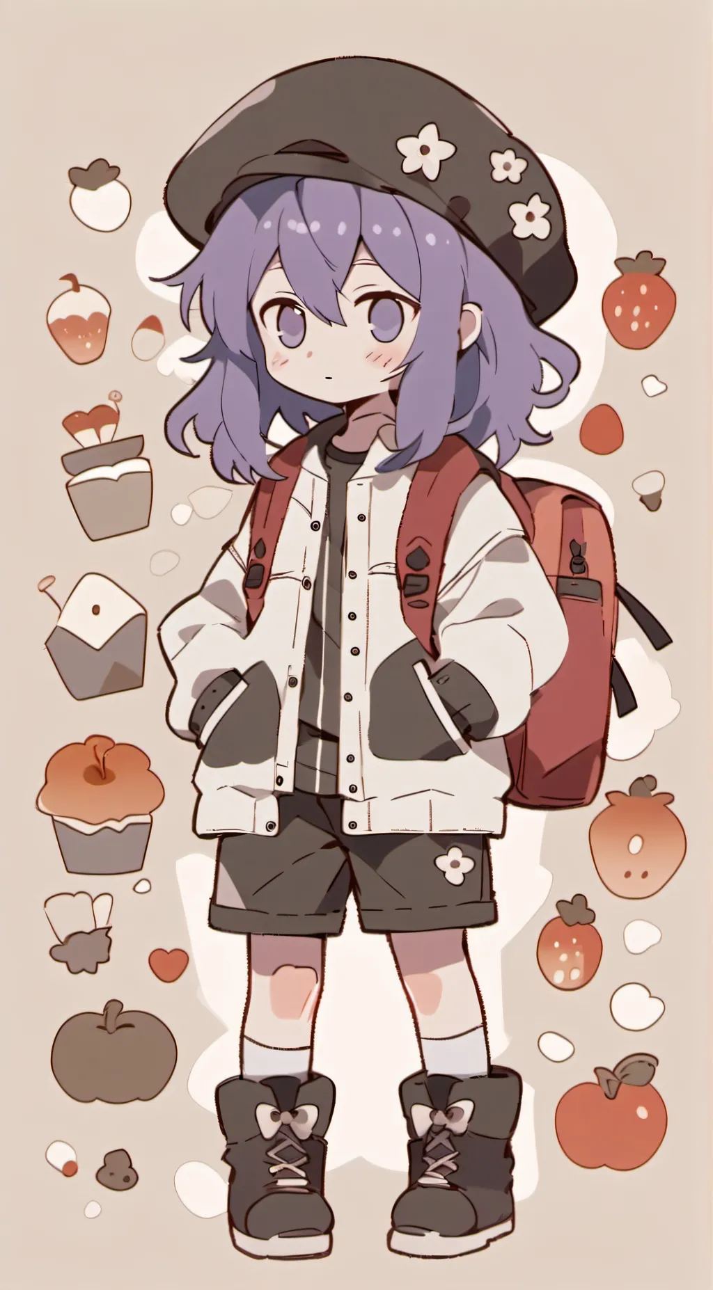 ai character: tings sister background