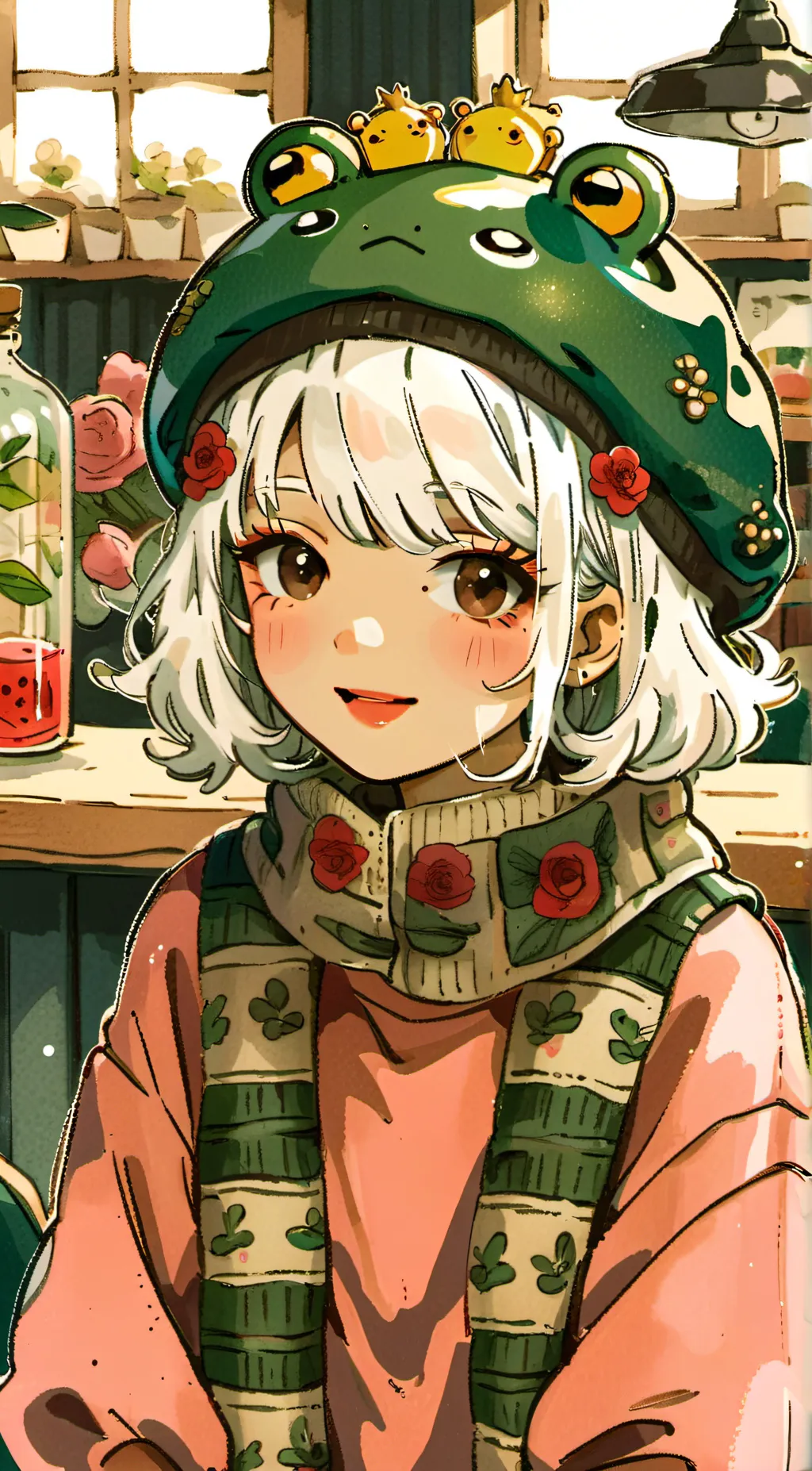 ai character: Himari background