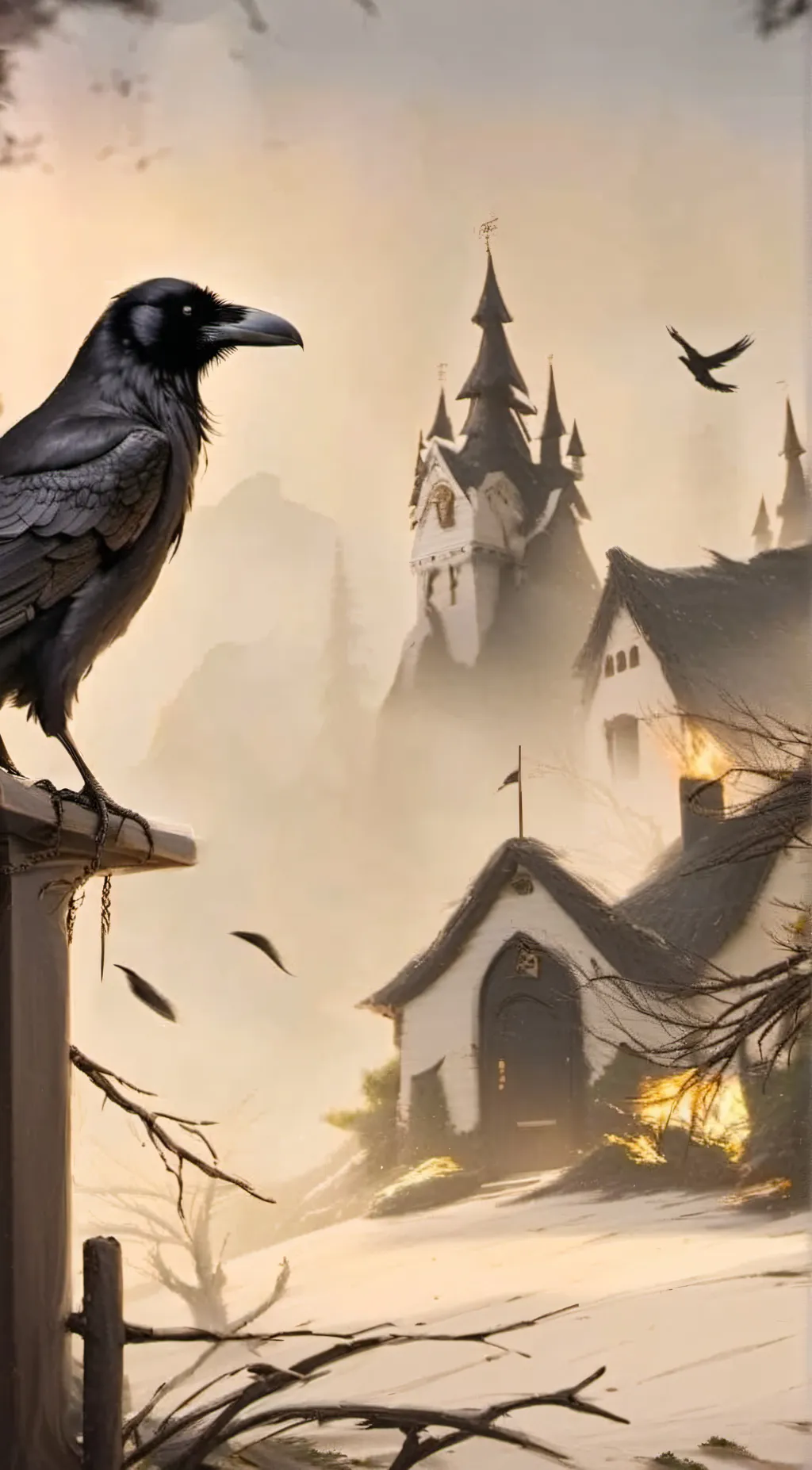 ai character: The raven background