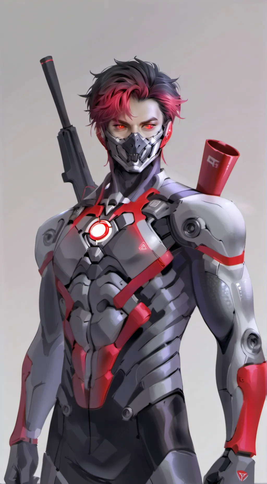 ai character: M4g handler background