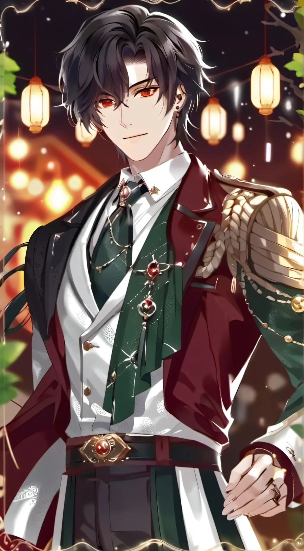 ai character: Daniel  background