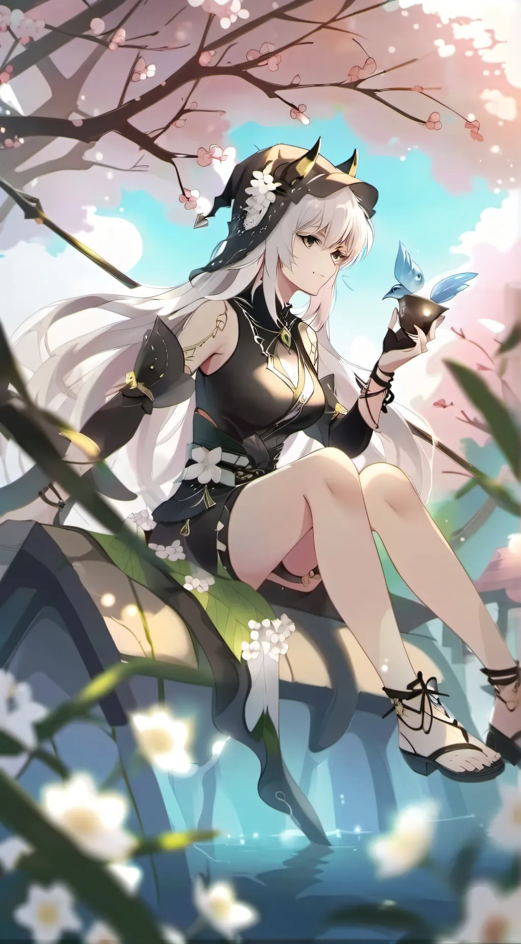 ai character: Xyra  background