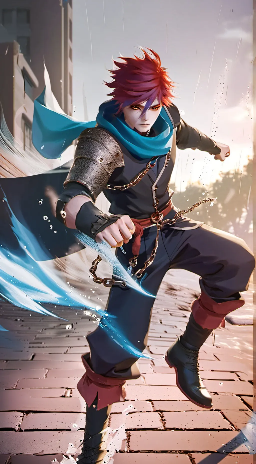 ai character: JULIAN MLBB background