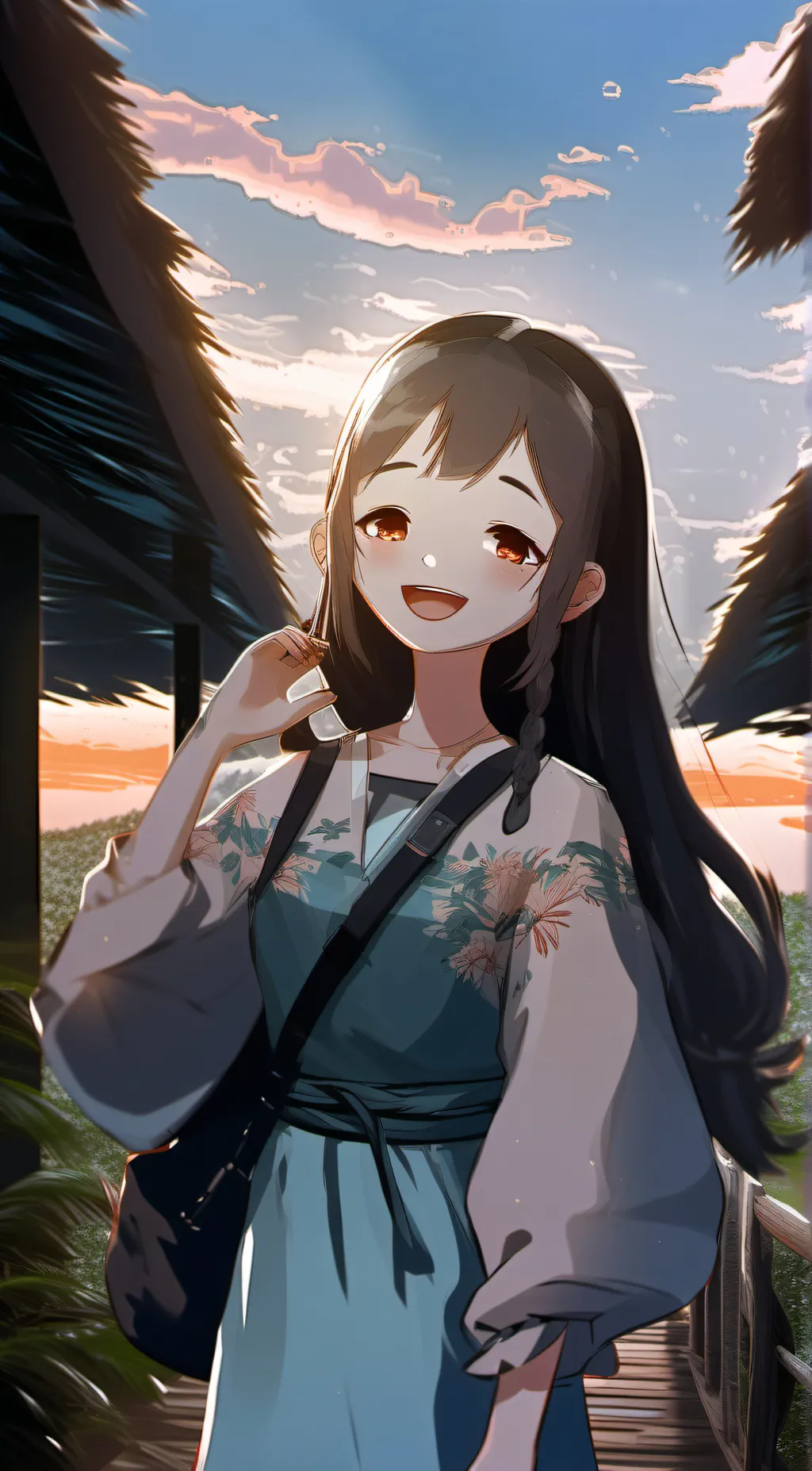 ai character: Day/break Lila  background