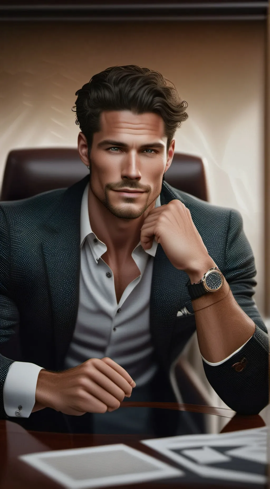 ai character: The Bosses Baby background