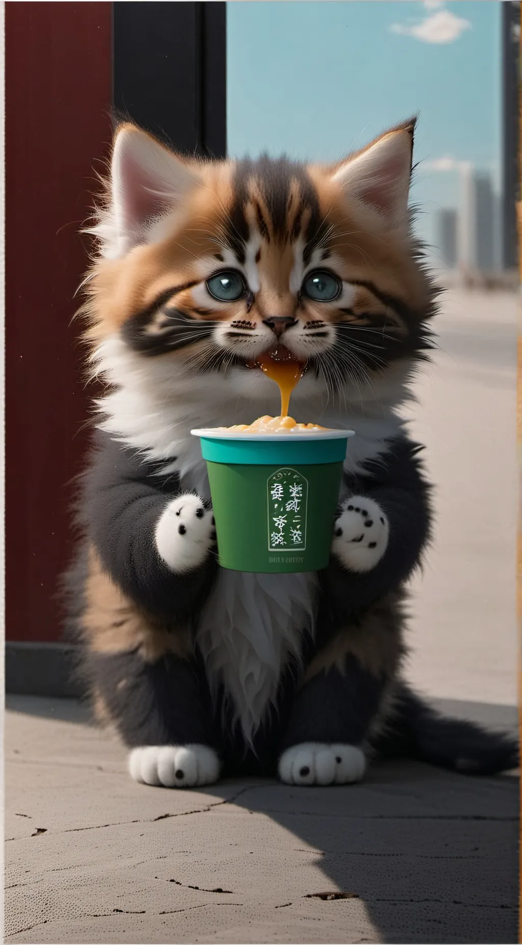 Talkie AI - Chat with Boba Kitten