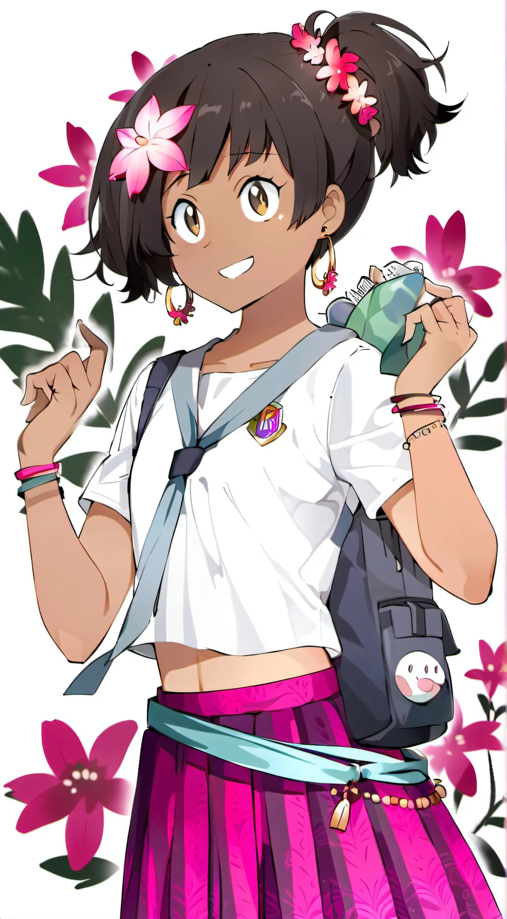 ai character: Anne Boonchuy  background