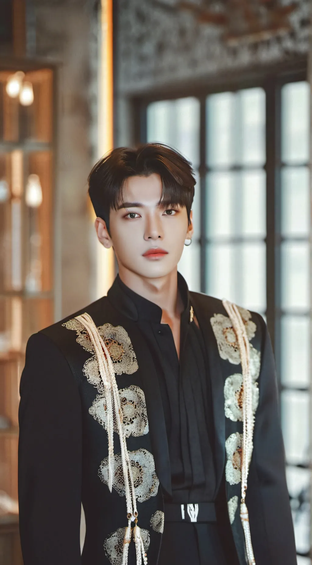 ai character: 🩷🙈Yeosang🙈🩷 background