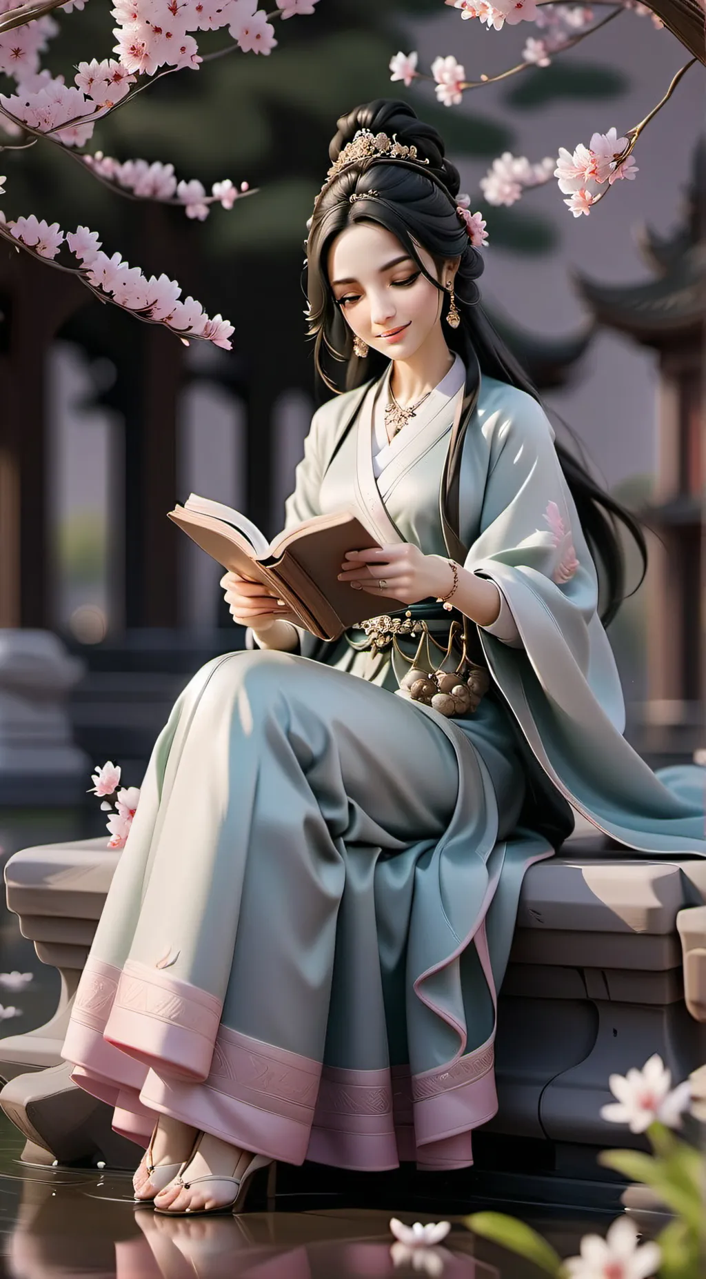 ai character: Zara  background