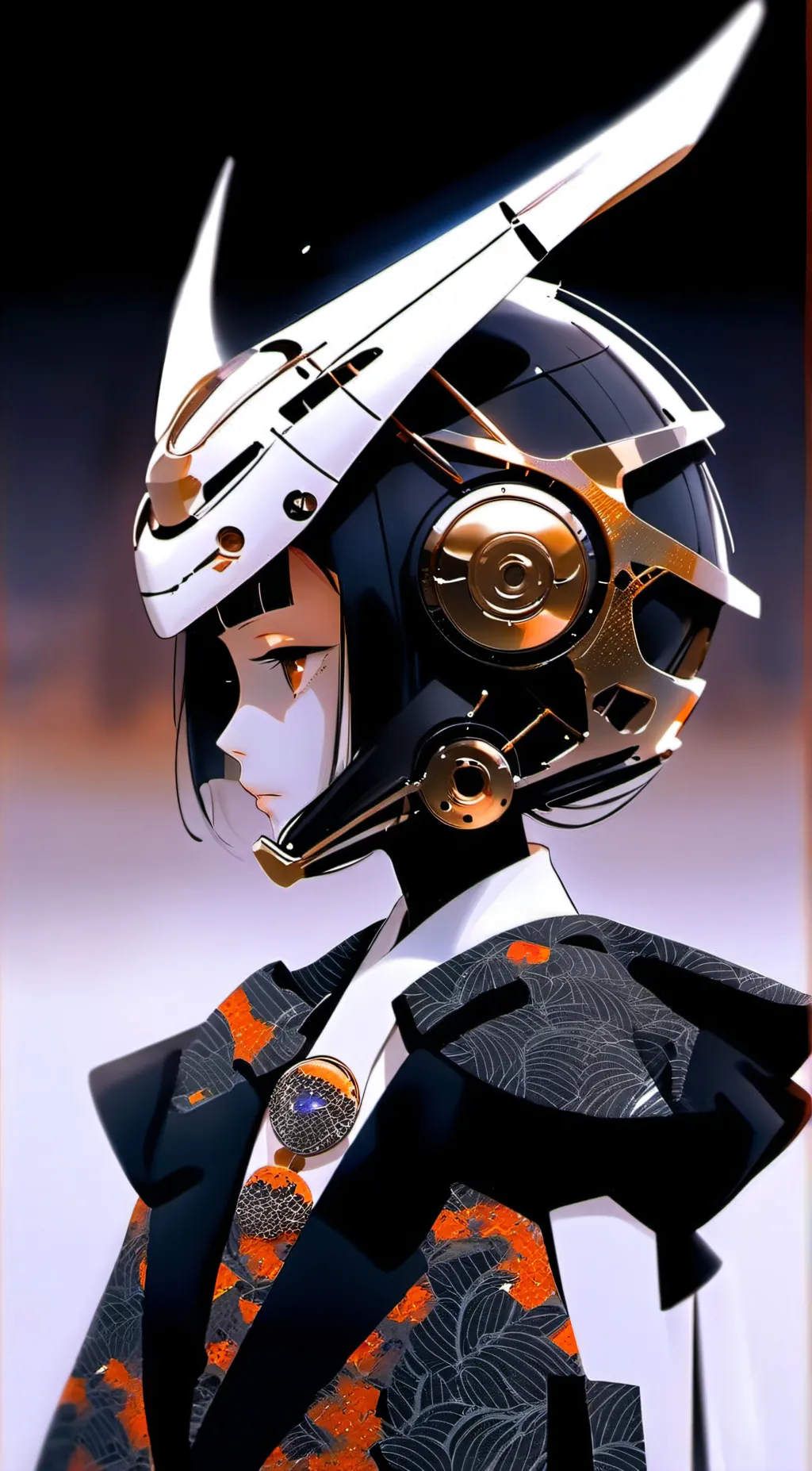 ai character: miss circle  background