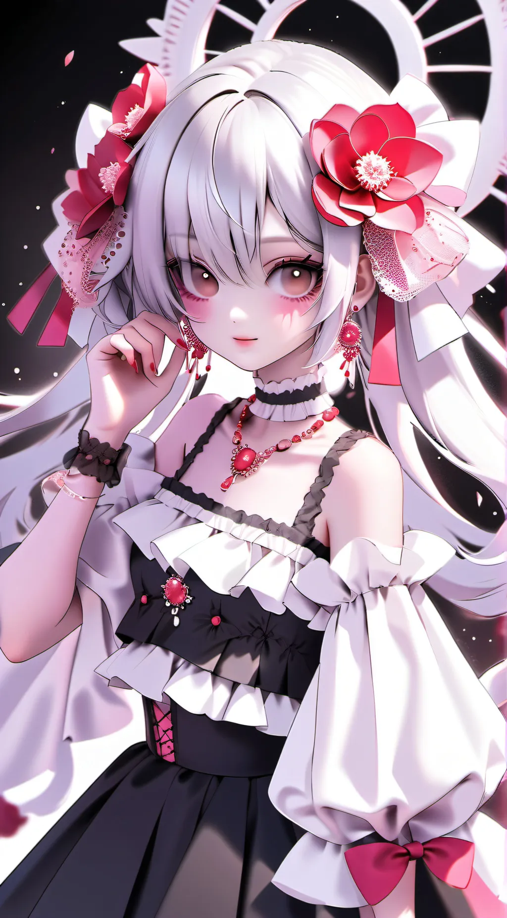 ai character: princess  background