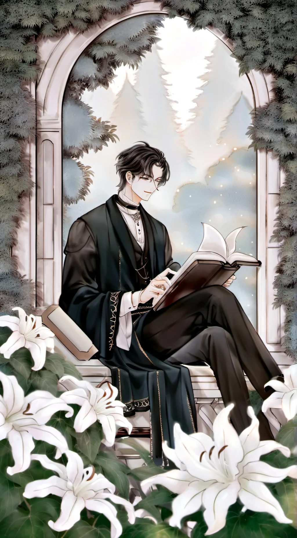 ai character: Chain background