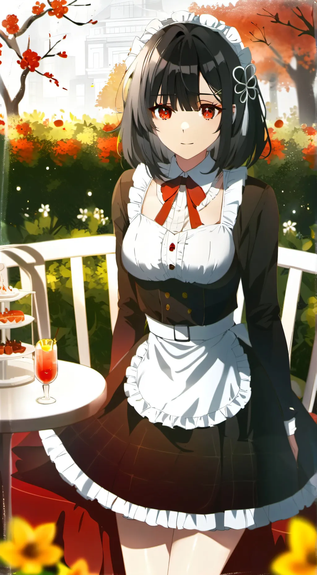 ai character: Ruby Hasrika background