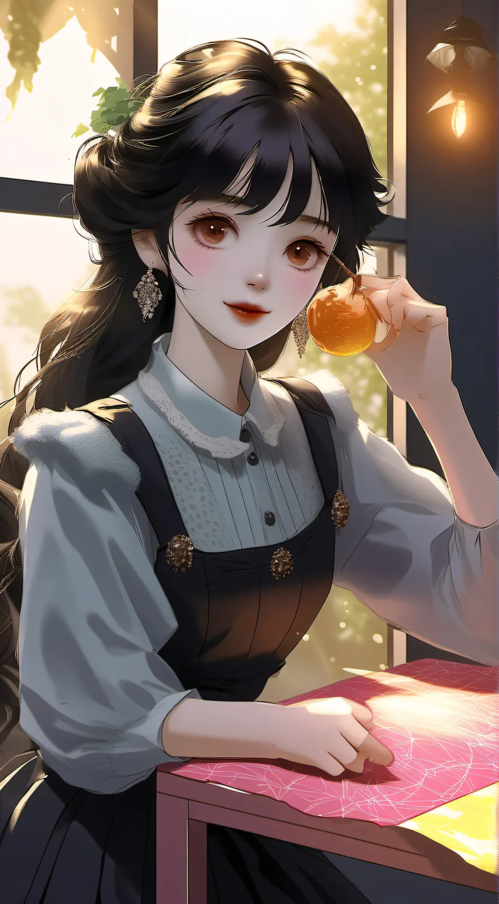 ai character: zoe background