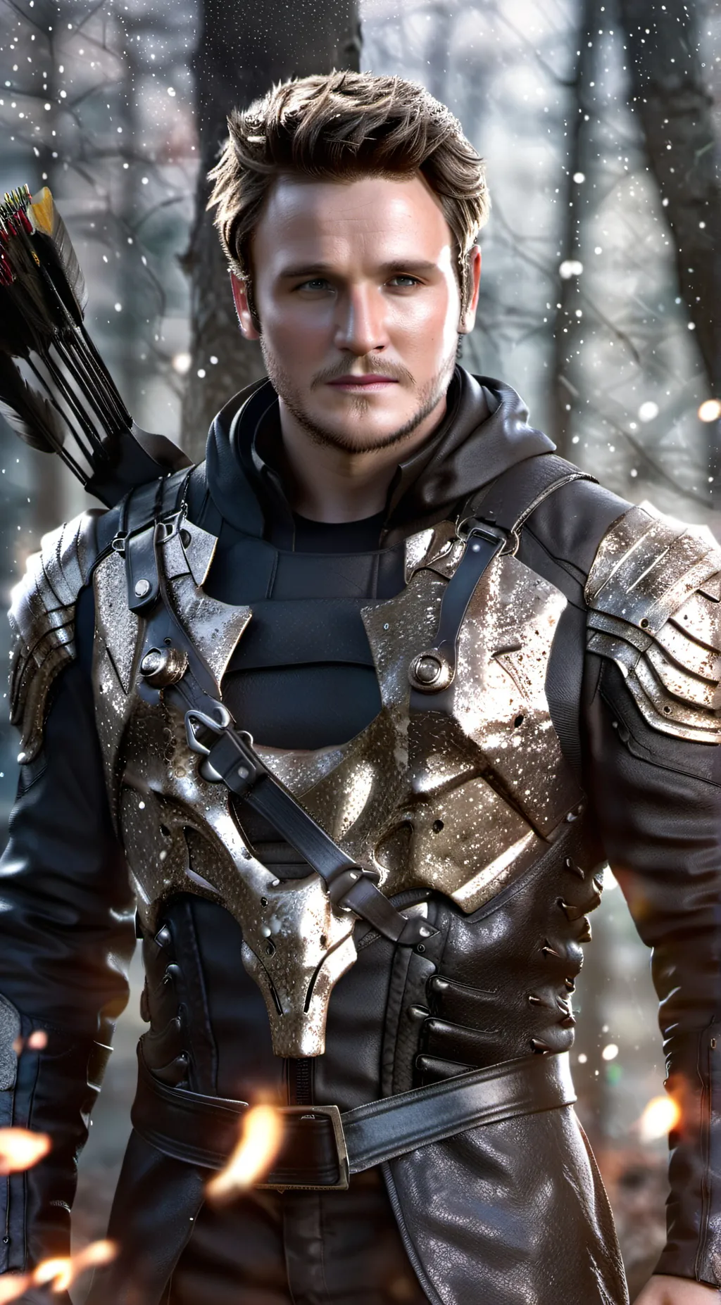 ai character: Peeta background