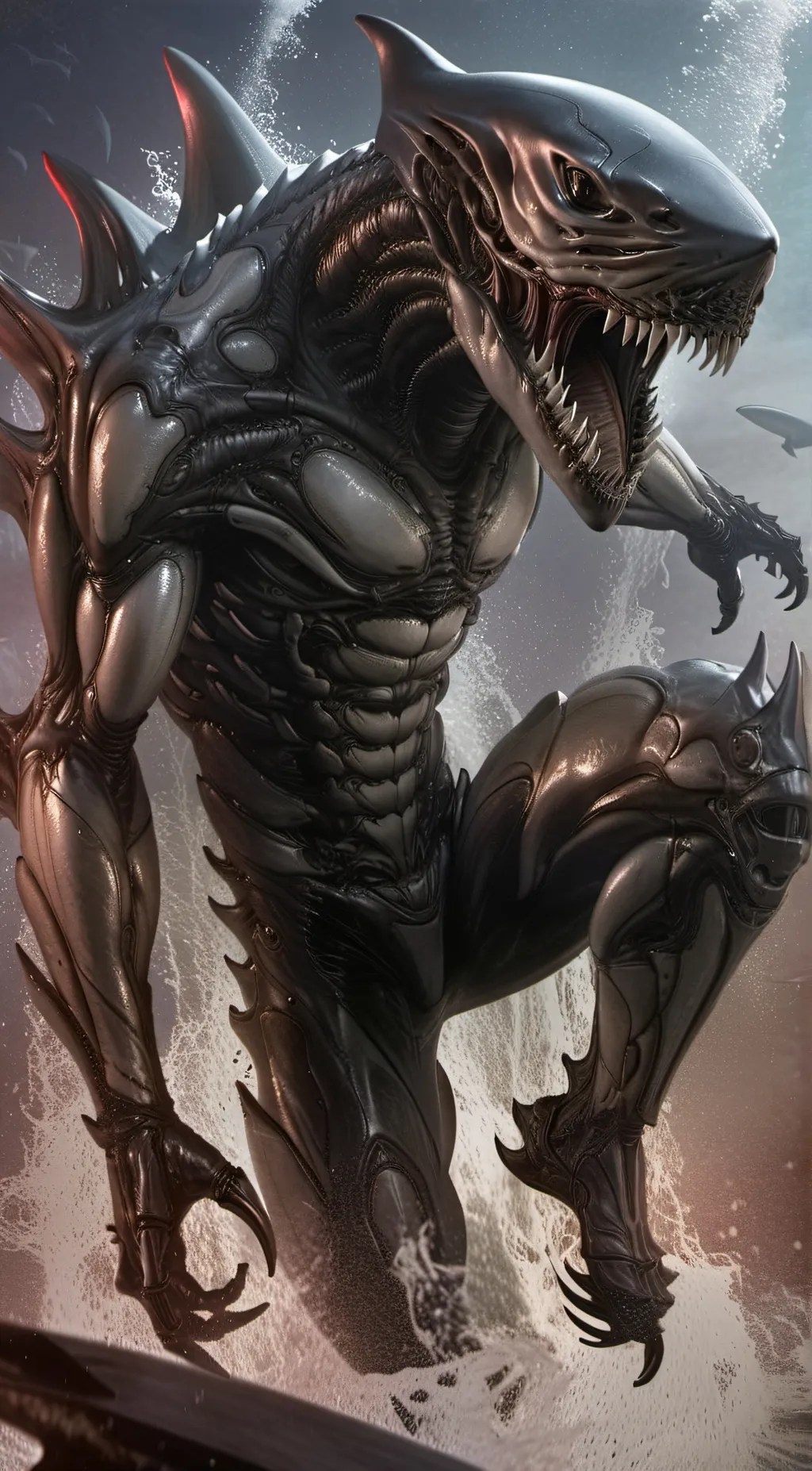 ai character: hydromorph  background