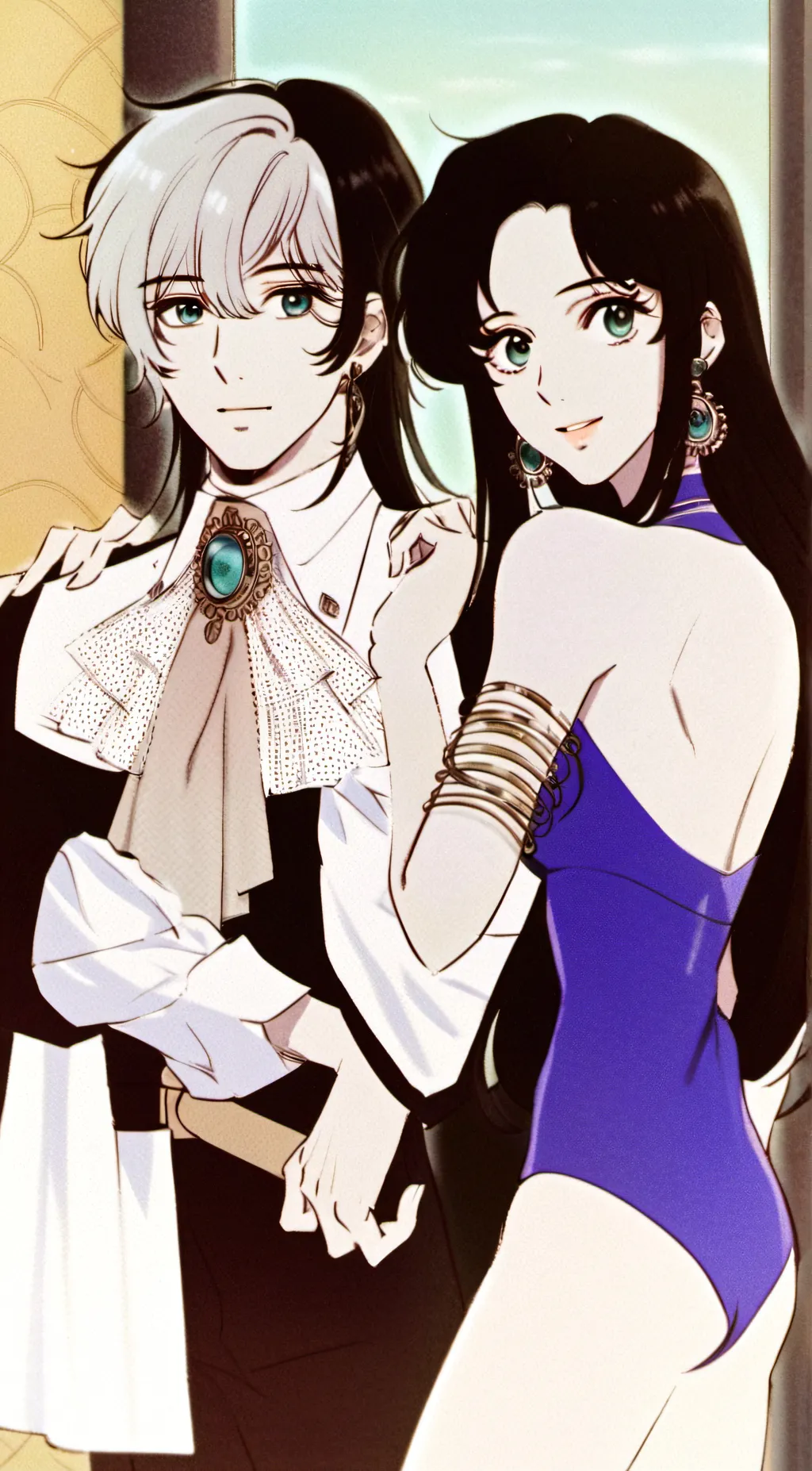 ai character: Aria background