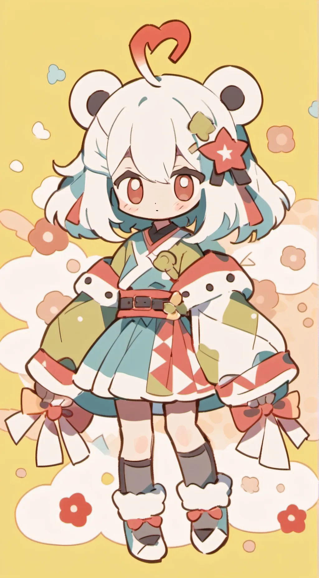 ai character: nerd background