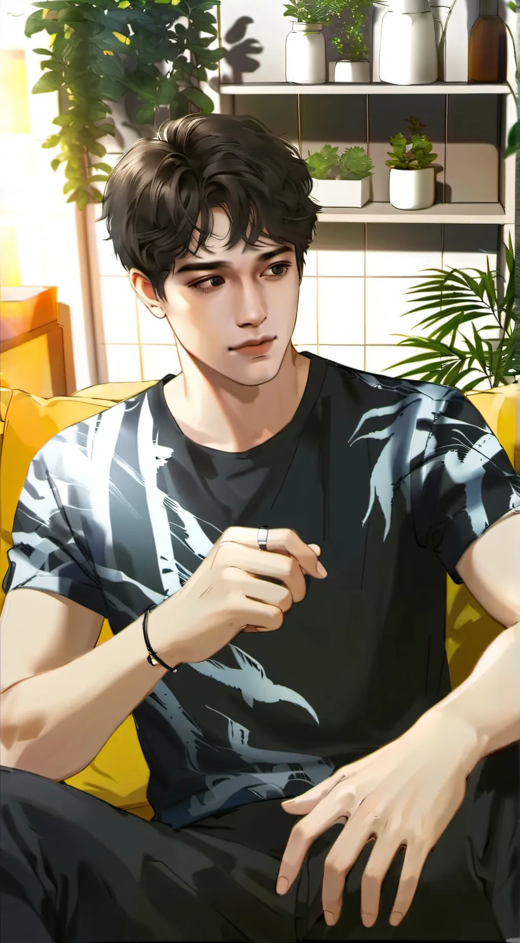 ai character: Theodore background