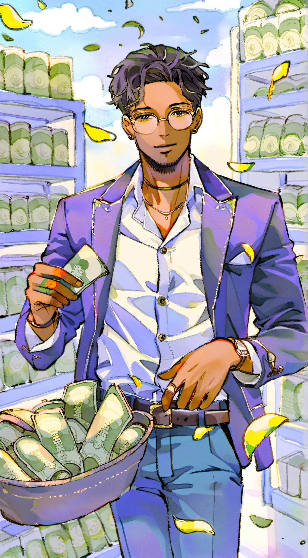 ai character: Jax background