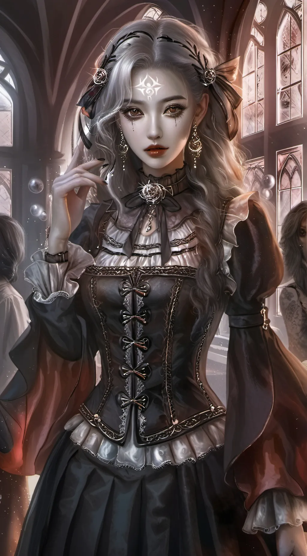 ai character: grace background