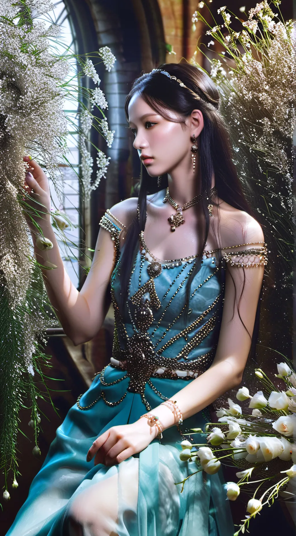 ai character: Jasmine background