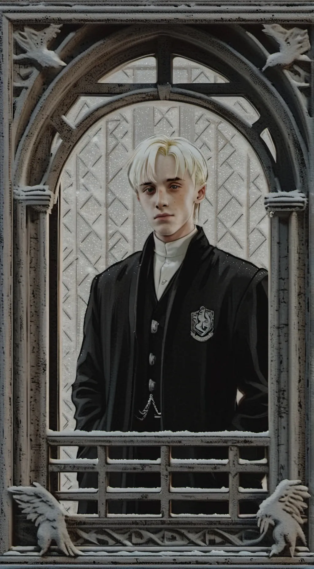 ai character: Draco malfoy  background