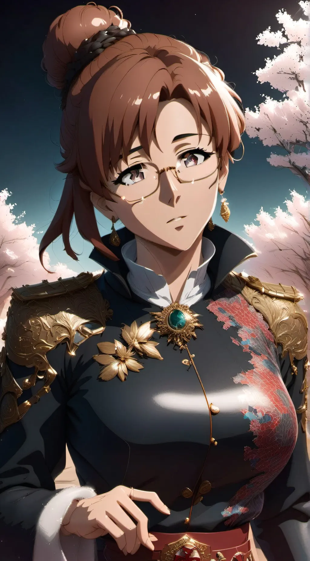 ai character: Misako  background